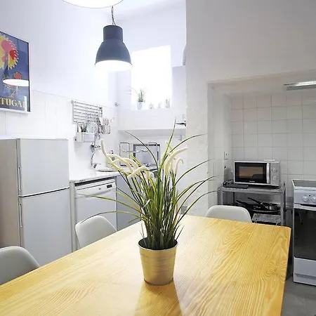 Bh2 Charm In Bohemian Bairro Alto * 4bdr * Old Style Appartement